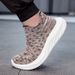Men’s Shoes Large Size Couple Socks Shoes Flying Woven Breathable Men's Casual Sports Shoes Lightweight Versatile Slip On Mesh Shoes_vogvips.com
