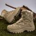 Men's Tactical Boots Waterproof High-Cut Military Boots Breathable Combat Boots For Outdoor Hiking Desert Work Combat Boots Hiking Boots_vogvips.com