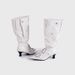 Designer Dai-Tong Waist Stylish Stackable Boots, Long Trousers, Creased Fashion, Retro Patina, High-Top Boots For Girls, Knights’ Boots._vogvips.com