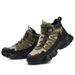 High Top Wear-resistant, Anti Smashing, Anti Piercing, Lightweight And Comfortable Technology Button Safety Protective Shoes_vogvips.com