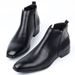 Men's Small Square Head Men's Shoes All Fashion Men's Ankle Boots Ankle Boots_vogvips.com