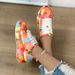 2023 European American Spring And Autumn New Graffiti For Women Thick-Soled Casual Painted Sports Running Shoes Trendy_vogvips.com