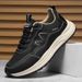 Four-season Breathable Mesh Sports Shoes, Anti-slip And Wear-resistant Men's Running Shoes, Thick-soled Versatile Casual Shoes_vogvips.com