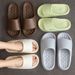 Fashion Men Slippers Summer Lightweight EVA Indoor Home Sandals Shoes Male Slippers Outdoor Students Women Comfortable Slides_vogvips.com
