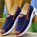 Comfortable Men's Breathable Canvas Shoes with Soft Non-Slip Lightweight Durable Rubber Soles for Work_vogvips.com