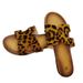 Women's Spring New Fashion Flat , Comfortable And Versatile, Suitable For Beach Wear, Leopard Print Slip-on Slippers_vogvips.com