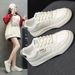 Mesh Dad Shoes For Women Thick Soled Platform Shoes 2025 Spring New All Match Popular Small Height Enhancing Casual Women's Shoes_vogvips.com