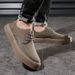 Business Soft-soled Shoes, Retro Style Martin Boots, Trendy Korean Style British Style Workwear Style Versatile Short Boots_vogvips.com