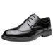 Euro Step Spring And Autumn Business Formal Leather For Men, Casual Soft Sole Bridegroom Wedding Brogue Shoes 9156_vogvips.com