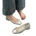 French Red For Women, Shallow Mouth Single Shoe, Women's Middle 2025 New Style, Spring And Autumn Temperament, Fairy_vogvips.com