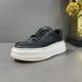 Men's Top Layer Cowhide Thick Soled Breathable Board Trendy Men's High-End Light Luxury Casual White Shoes_vogvips.com