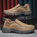 Ultra-Light Comfortable Men's Casual Loafers Breathable Round Toe EVA Bottom Flat Shoes Cold Glue Shoe Summer Season Pure Color_vogvips.com