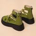 Women’s Shoes Summer New Platform Thick Soled Shoes Buckle Sandals High Grade Retro Pure Color Simple Beach Roman Shoes_vogvips.com