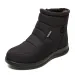 Snow Fur Woman zipper Platform For Women Soft Ankle Boots Waterproof Plush Botas Mujer Winter Shoes 240826_vogvips.com