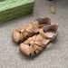 2026 Summer New Style Top Layer Cowhide Vintage Handmade Flat Sandals Genuine Leather Hollow Roman Shoes For Women 7506_vogvips.com