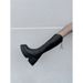 2025 New Women's Long For Petite Figures, Over-the-Knee Thick-Soled Boots, High Heels, Slimming Riding Boots_vogvips.com