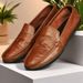 2025 Summer New Breathable Thin Genuine Leather Loafers Soft Sole Slip-On Casual Comfortable Single Layer Men's Shoes_vogvips.com