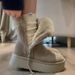 Northeast Thickened 2024 New Fleece-Lined Warm Leather And Fur Integrated Short Thick Sole Snow Boots For Women With_vogvips.com