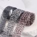 4cm wide leopard shoelaces snow yarn shoelaces cute shoelaces 2.5cm widened shoelaces leopard pattern silk yarn lace shoes_vogvips.com