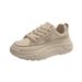 Daddy Shoes Female Student Sports Running Shoes Casual Platform Heightening Shoes_vogvips.com