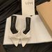 2025 Summer New Style Pointed Toe Open-Toe Denim Blue Outdoor Slippers, Simple And Versatile, Thin Heel Slide Sandals To_vogvips.com