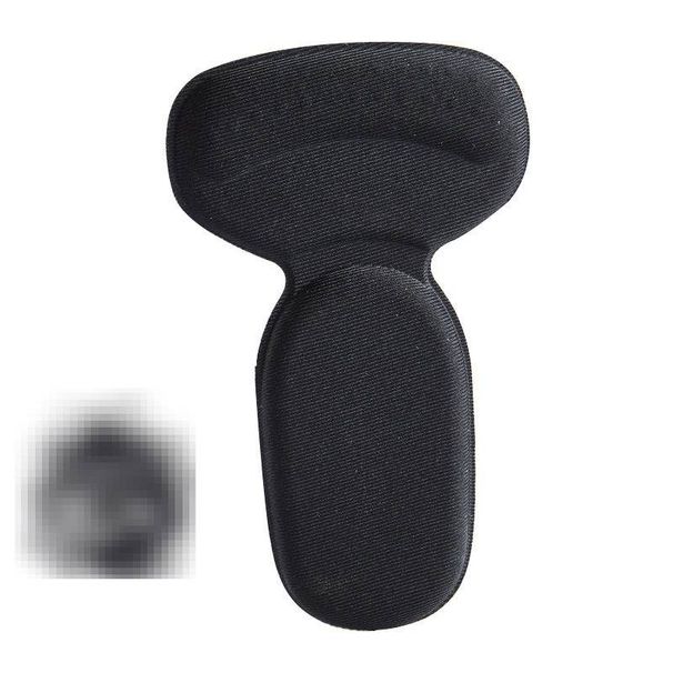 T-shaped Thickened Heel Sticker 2-in -1 Large Change Small Anti-heel Drop Anti-wear Anti-slip Adjustment Shoe Size High Heel Insole Half Size Pad_vogvips.com