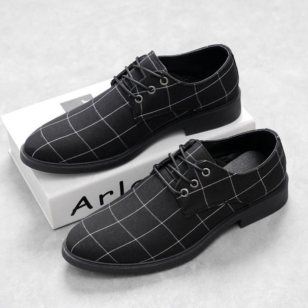 .Best-selling Breathable Men's Casual Leather Shoes, Cloth Shoes, Business Men's Shoes, Single Shoes, Fashionable And Trendy._vogvips.com