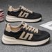 Men's Shoes Breathable Mesh Casual Sneakers For Summer - Lightweight Running Shoes With Thick Sole, Fashionable Dad Shoes For Youth Student Dad Shoes_vogvips.com