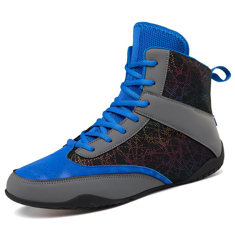 Couple Boxing Shoes Men And Women Wrestling Fighting Shoes Large Size Competition Training Shoes Fighting Shoes Fitness Shoes_vogvips.com
