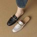 Women's Peep-Toe Sandals Summer New French Chunky Heel Single To Match Skirts Fairy Style Mary Jane Shoes_vogvips.com