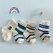 5 Pairs Baby Cotton Socks – Soft Crew Length, Breathable And Comfortable, Suitable For All Seasons_vogvips.com