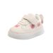 Spring And Autumn Baby For Girls 1-6 Years Old Boys Light-Up Toddler Walking Infant Soft Sole White Shoes Trendy_vogvips.com