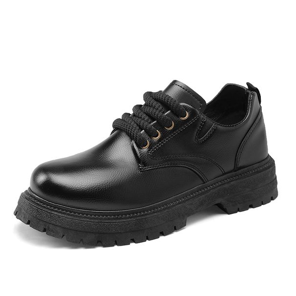 High Quality 2024 Men Casual Leather Business Tooling Shoes Comfy Thick Bottom Italian Male Shoes Antiskid Outdoor Oxford Shoes_vogvips.com