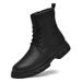 Fleece Martin Boots Large Size Comfortable And Breathable High Help Tooling Boots_vogvips.com