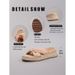 Women's Rope Wedge Platform Sandals Open Toe Casual Flat Comfortable Chunky Heel_vogvips.com