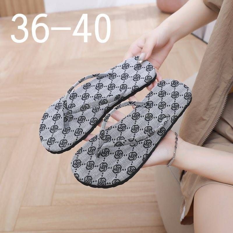 free Shipping Slippers Designer Sandals For Womens Flat Flip Flops Ladies Sliders Shoes Casual Slipper Woman Outdoor Shoes_vogvips.com