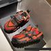 Men's Thick-Soled Platform Sneakers - Height-Increasing & Rebound Sports Shoes (Hot Selling Red Dad Shoes For Comfort & Style)_vogvips.com