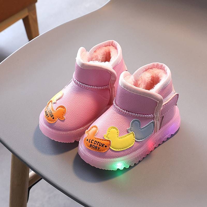Children's Shoes: Boys' Snow Boots, Girls' Fleece And Thickened Cotton Shoes, Babies_vogvips.com