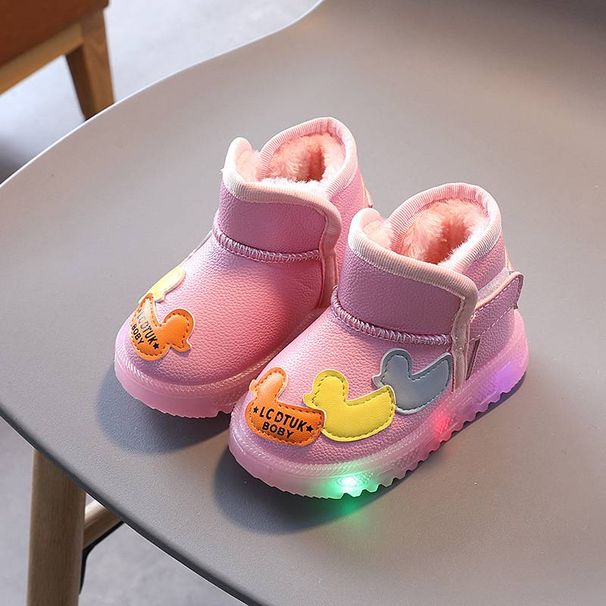 Children's Shoes: Boys' Snow Boots, Girls' Fleece And Thickened Cotton Shoes, Babies_vogvips.com