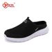 YRZL Half Summer Breathable Mens Outdoor Casual Walking Shoes Large Flat Light Mesh Slippers Sandals_vogvips.com