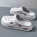 Designer Slippers Free Shipping 2025 New Fashionable Casual Breathable One Line Thick Soled Sandals Indoor Outdoor Wear For WomenA01_vogvips.com