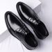Business Formal Leather Shoes For Men, Pointed Toe, Casual Breathable Hollow Out Men's British Style Wedding Groom Suit_vogvips.com