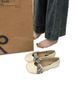 2042 New Round Toe With One Foot, Mary Jane Small Leather Women's That Are Not Tiring For Commuting, Grandma Flat Shoes,_vogvips.com