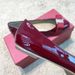 European American Patent Leather Bow Flat Women's Thick Mid Heel Round Toe Single Shoes Women Spring And Autumn Retro_vogvips.com