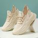 Summer New Fashion Casual Running Wholesale Cross-Border Trendy Flyknit Women's Sports Shoes_vogvips.com
