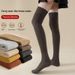 Thickened Warm Over-the-knee Terry Socks for Women Winter Plus Veet Slimming Shape Elasticity Thigh High Stockings_vogvips.com