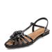 Fairy-style Camellia Sandals, Roman-style Open-toe Flat Model, New Summer One-strap Women's Shoes_vogvips.com