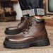 Non-slip Outdoor Sports Men's Shoes Casual Shoes Platform Heightening Dad Shoes Trendy Shoes_vogvips.com