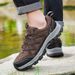 New Mountaineering Outdoor Anti Slip Hiking Men's Wear Resistant Large Camping Sports Running Travel Shoes 38A_vogvips.com