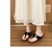 Popular European And American Style Silver French Metal Thong High-heeled Sandals With Thin Heels, Comfortable For_vogvips.com